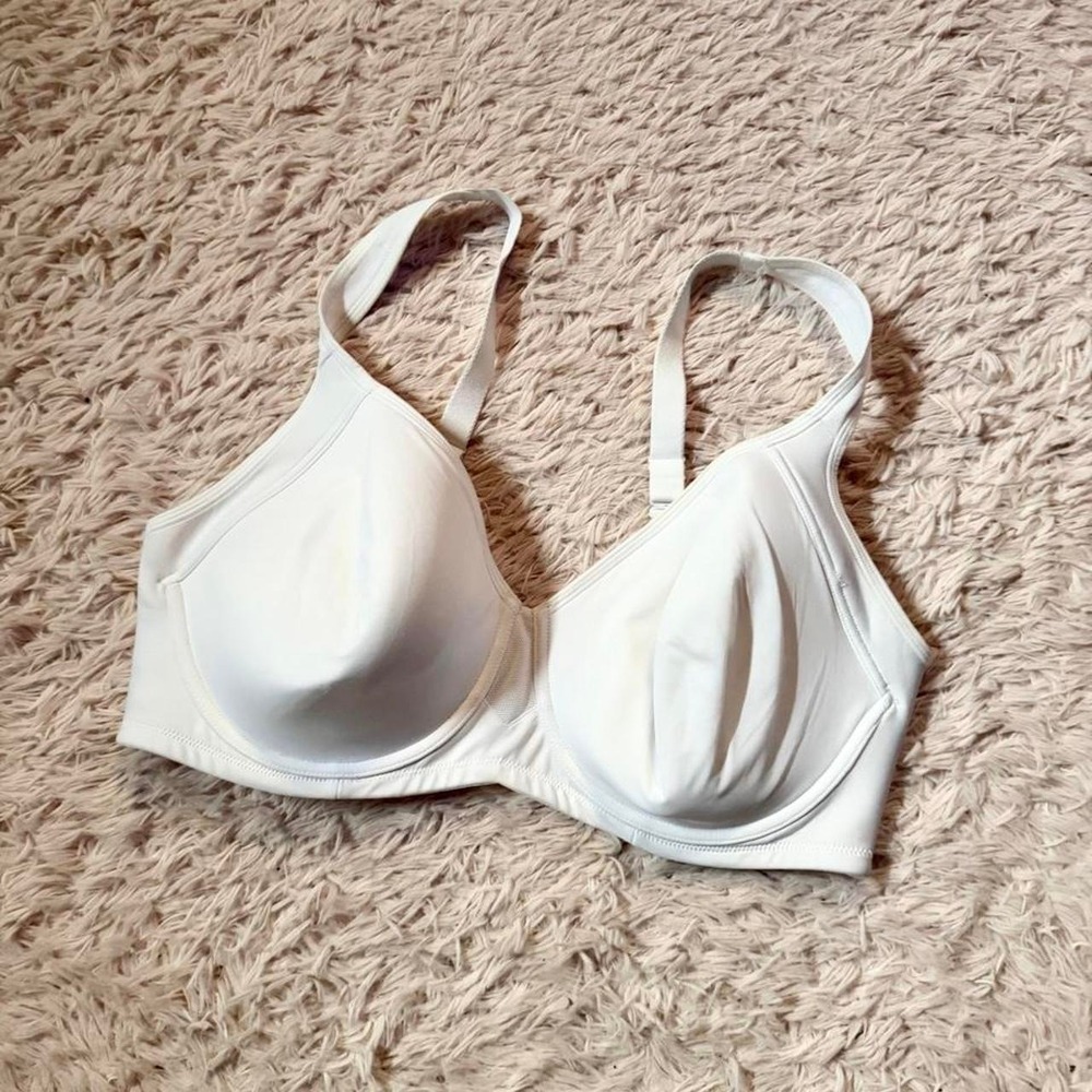 Vanity Fair Body Sleeks Underwire Lightly Padded Full Coverage Bra Womens 42D